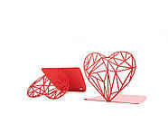 Тримачі для книг My Polygonal heart, фото 4