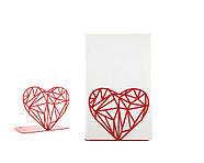 Тримачі для книг My Polygonal heart, фото 5