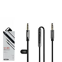 Аудио кабель Remax Smart AUX RL-S120 Black