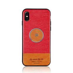 Чехол Remax Magnetic Series Case for iPhone X Red