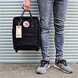Рюкзак Канкен Fjallraven Kanken Classic Bag black. Живе фото. Premium (топ ААА+), фото 3