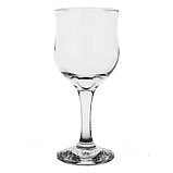 Набір келихів для вина 240 мл 6 шт скляних тюльпан Ariadne UniGlass, фото 3