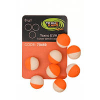 Искусственная насадка Технокарп Texno EVA Balls Бело-оранжевая