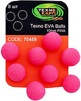 Искусственная насадка Технокарп Texno EVA Balls Розовая 70459, 10mm