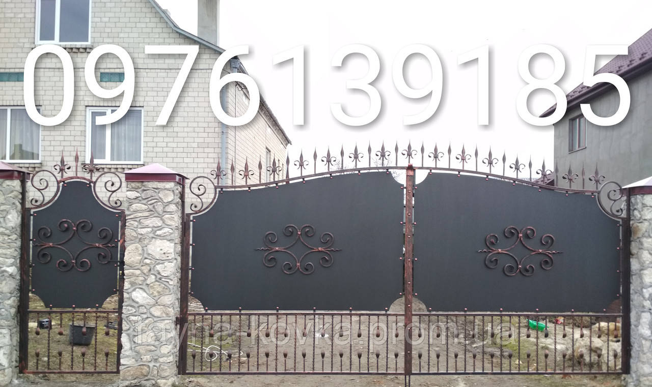 Ворота закриті ковані 1310.