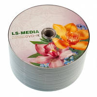 LS-MEDIA DVD-R 4.7Gb 16x bulk 50 ОРХИДЕИ