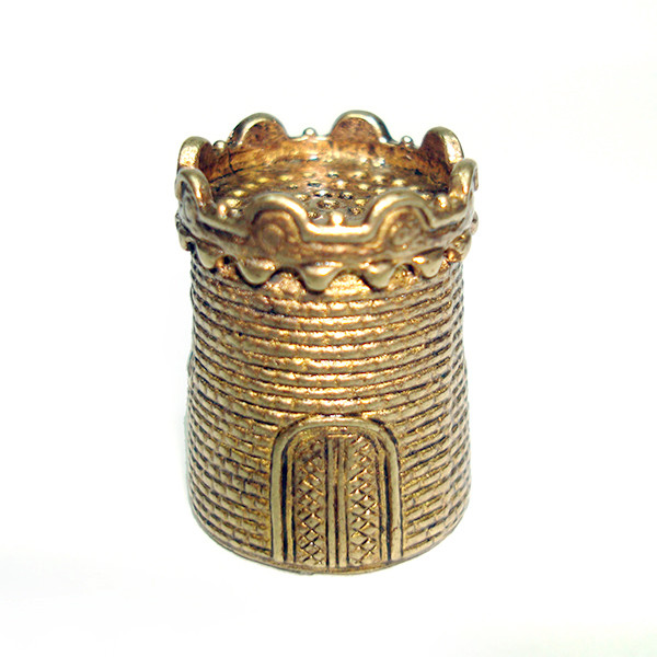 Оригінальний наперсток із бронзи Вежа, фото 1