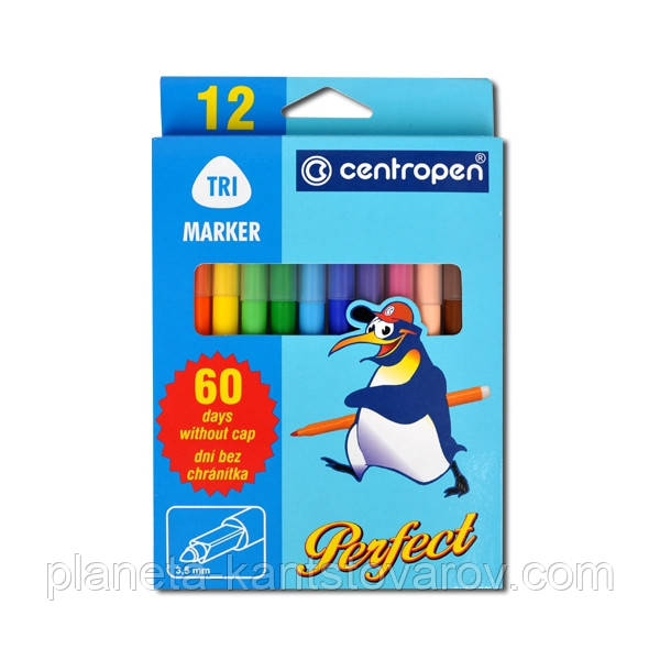 Фломастери centropen 2510-12