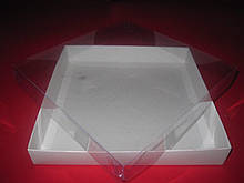 Картонна коробка для пряників, сувенірів, біжутерії. Розмір 200*200*30