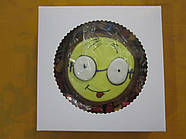 Коробка для пряника, цукерок, біжутерії з віконцем, 150*150*35