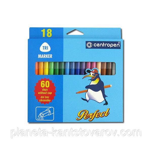 Фломастери centropen 2510-18