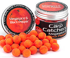 Бойлы Carp Catchers Pop Ups  Megaspice and Black Pepper, Ø10mm