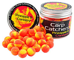 Бойли Carp Catchers Pop Ups Pineapple and Cranberry, Ø10mm