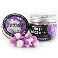 Бойли Carp Catchers Pop Ups Monster Crab and Garlic Mint, Ø10mm