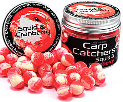 Бойли Carp Catchers Pop Ups Squid Cranberry, Ø10mm
