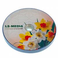 LS-MEDIA DVD+R 4.7Gb 16x bulk 10 НАРЦИСЫ