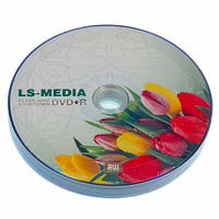 LS-MEDIA DVD+R 4.7Gb 16x bulk 10 ТЮЛЬПАН