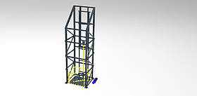 Складські шахтні підіймачі