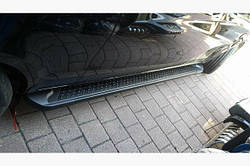 Бічні майданчики Allmond Black (2 шт., алюміній, довга база) Mercedes Vito / V W447 201400 року.