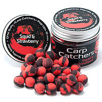 Бойлы Carp Catchers Pop Ups Squid and Strawberry, Ø10mm