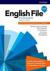 English File Fourth Edition Pre-Intermediate teacher's Guide with teacher's Resource Centre