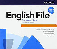 English File Fourth Edition Pre-Intermediate Class Audio CDs