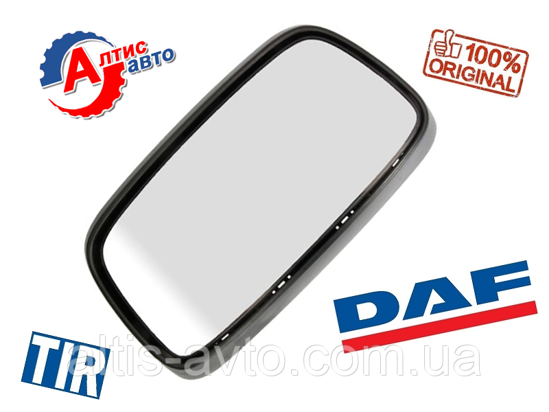 Дзеркало DAF 105, CF 85/75 Євро 5 4 підігрівання + електр. регулювання (410x230 ліве/праве)