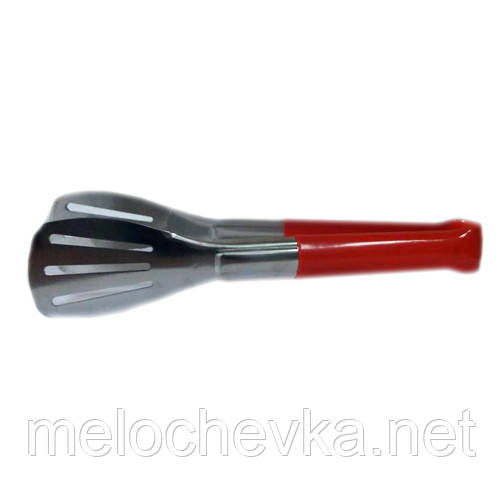 Залізні щипці з силіконовою ручкою