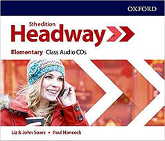 Headway 5th Edition Elementary Class Audio CDs