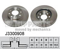 Тормозной диск Nipparts J3300908 на Opel Astra / Опель Астра