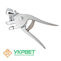 Вушні щипці-дирокол для тварин