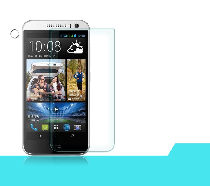 Защитное стекло для Htc Desire 616 Dual Sim - фото 2 - id-p86220024