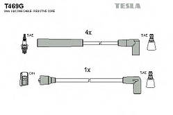 Комплект проводів запалювання Tesla T469G на Ford Sierra / Форд Сієрра
