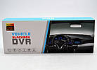 Відеореєстратор дзеркало 2 камери DVR BlackBox L706 Silver Full HD універсальне загартовування, фото 4