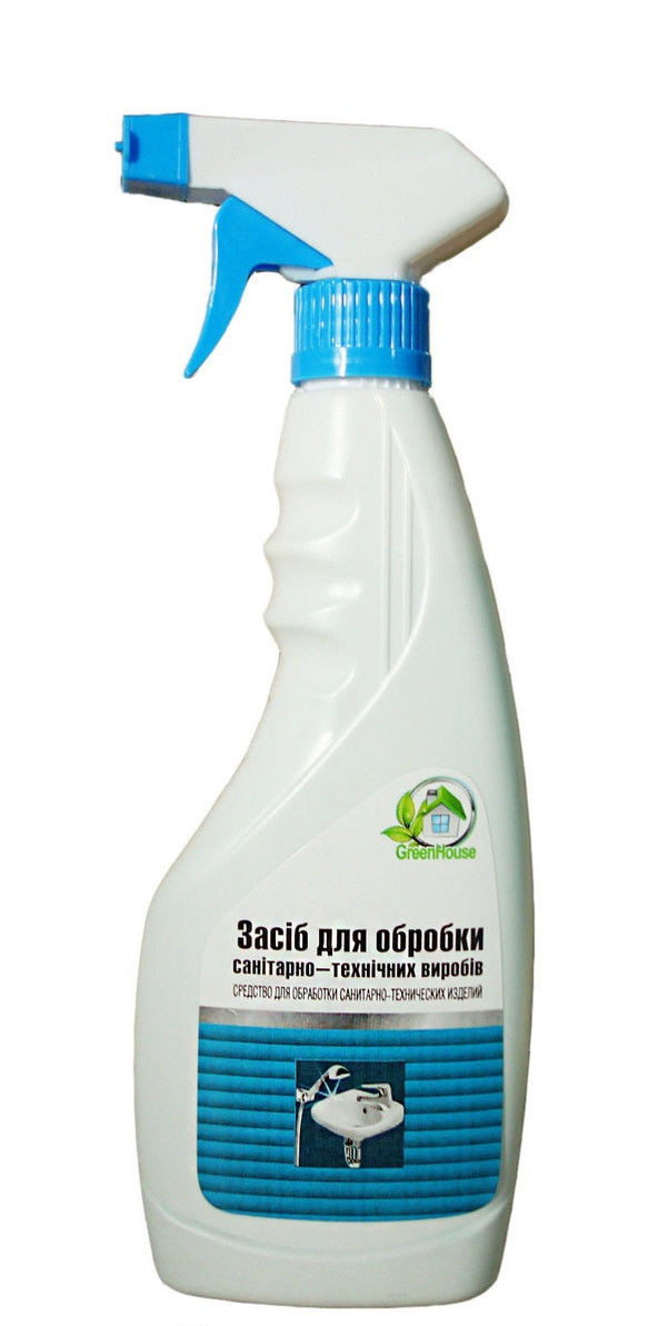 Сантік Green house з розпилювачем 500г для сантехніки (кахель, фаянс)