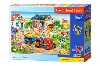 Пазли Castorland Життя на ферму, 40 елементів maxi