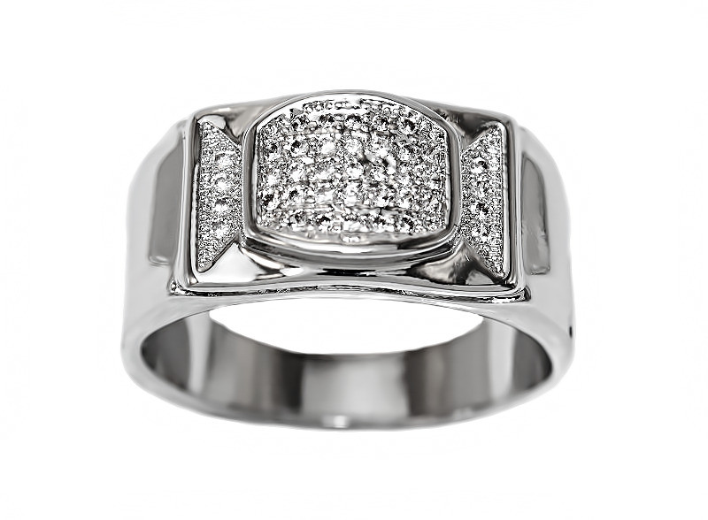 Друк Neoglory. Родій. Камені: циркон. Є: 18р 19р