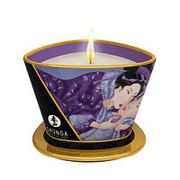 Массажная свеча Shunga Massage Candle Exotic Fruits (170 мл) с афродизиаками 777Shop.com.ua