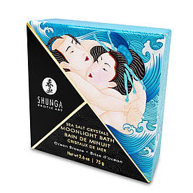 Сіль для ванни Shunga Moonlight Bath - Ocean Breeze (75 гр), сіль Мертвого моря, аромамасла 777Shop.com.ua