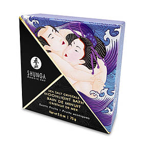 Сіль для ванни Shunga Moonlight Bath - Exotic Fruits (75 гр), сіль Мертвого моря, аромамасла 777Shop.com.ua