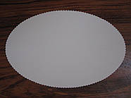 Овальна підкладка 250*160 мм, товщина 0.5 мм
