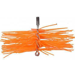 Пластикова щітка (ерш) для чистки димоходів 300мм з різьбою М12