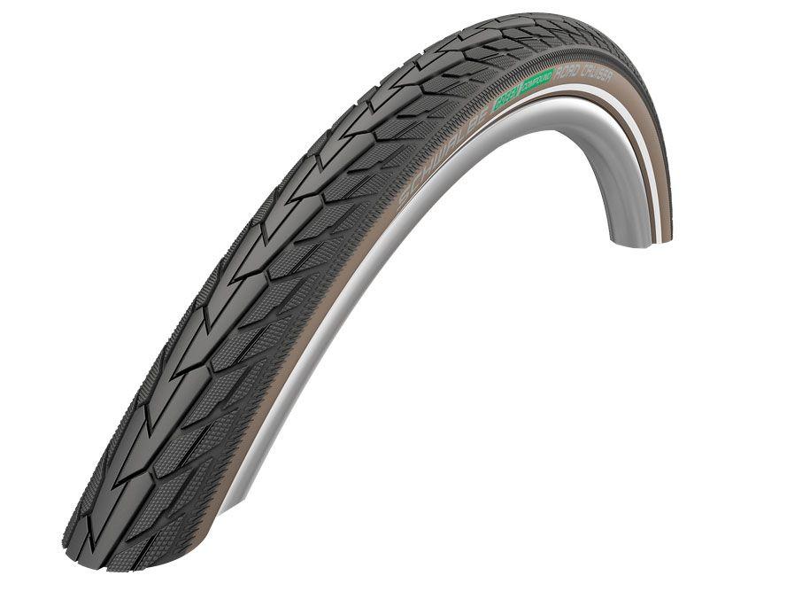 Покрышка 28x1.60 700x40C Schwalbe ROAD CRUISER K-Guard TwinSkin B/CO+RT HS484 GREEN, 50EPI