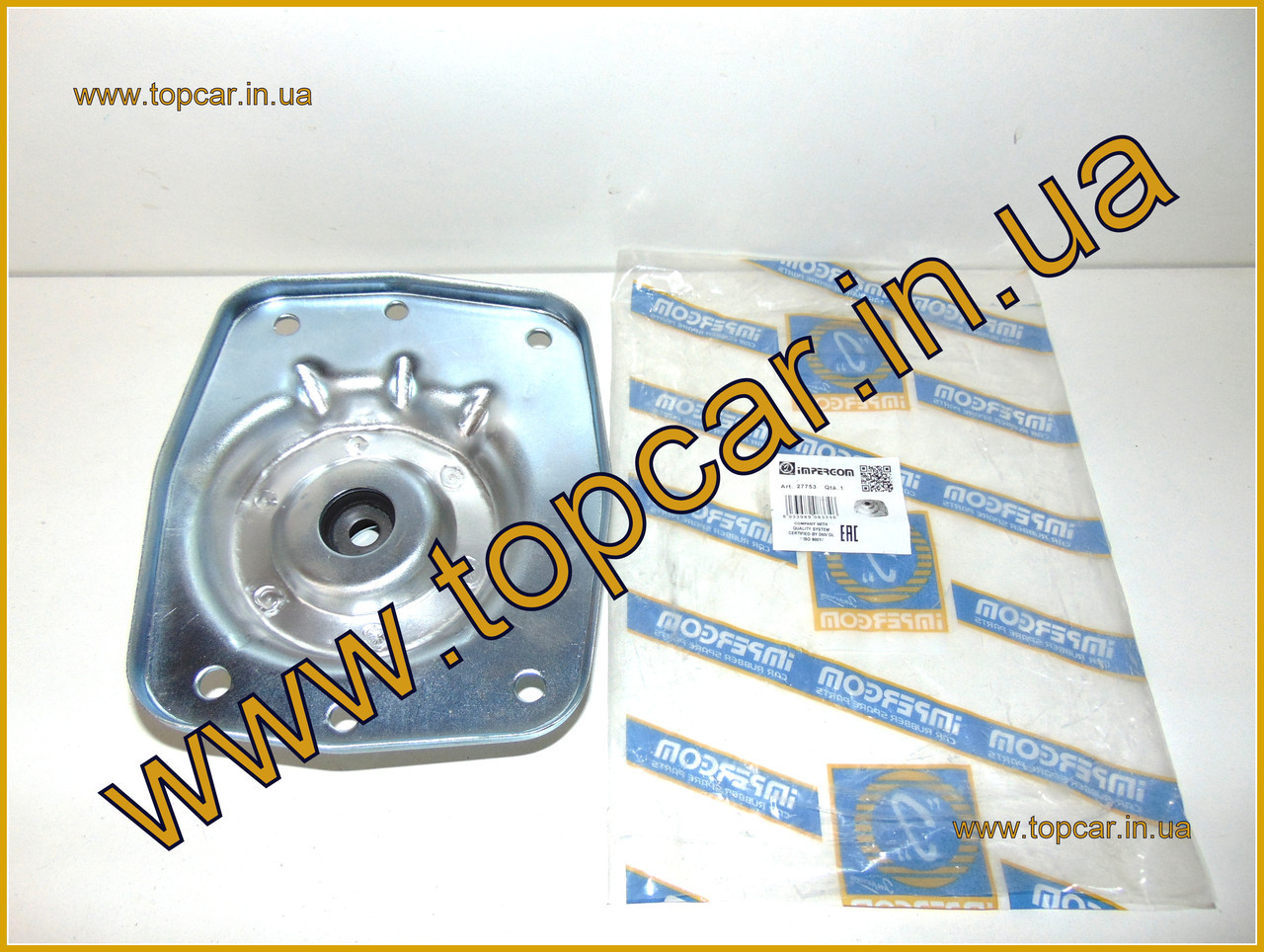 Опора стійки амортизатора ліва Peugeot Expert I/II 96-07- Impergom 27753