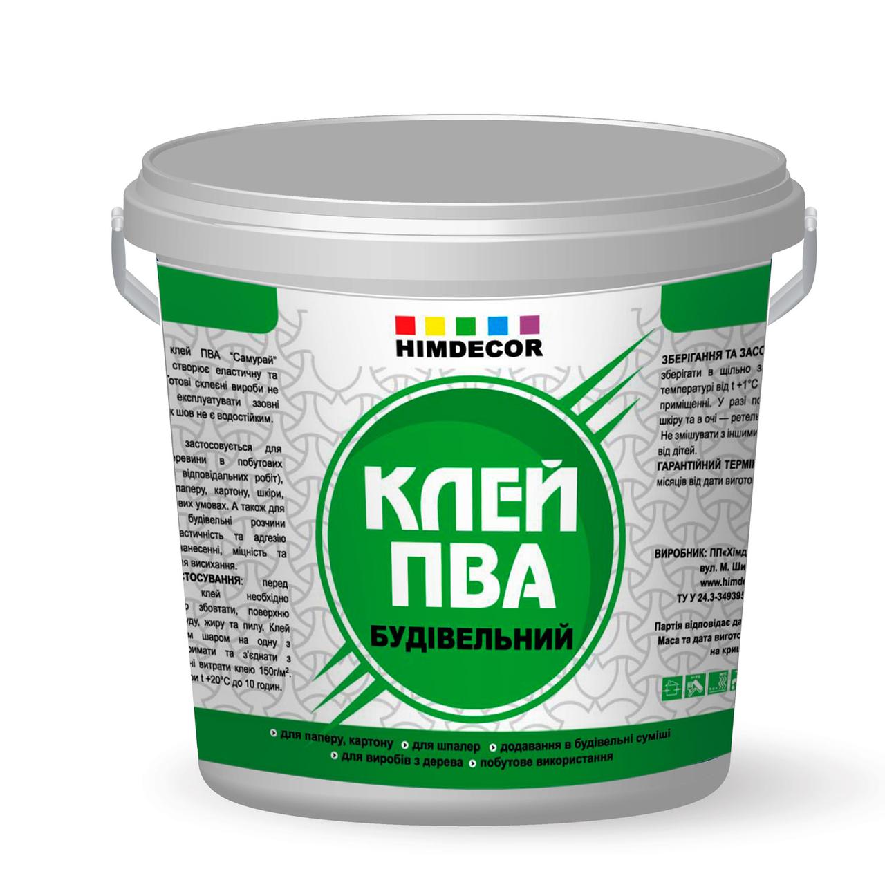Клей ПВА Будівельний Himdecor