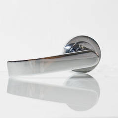 Ручка роздільна 3 (колір хром) для міжкімнатних дверей, Ніколаїв