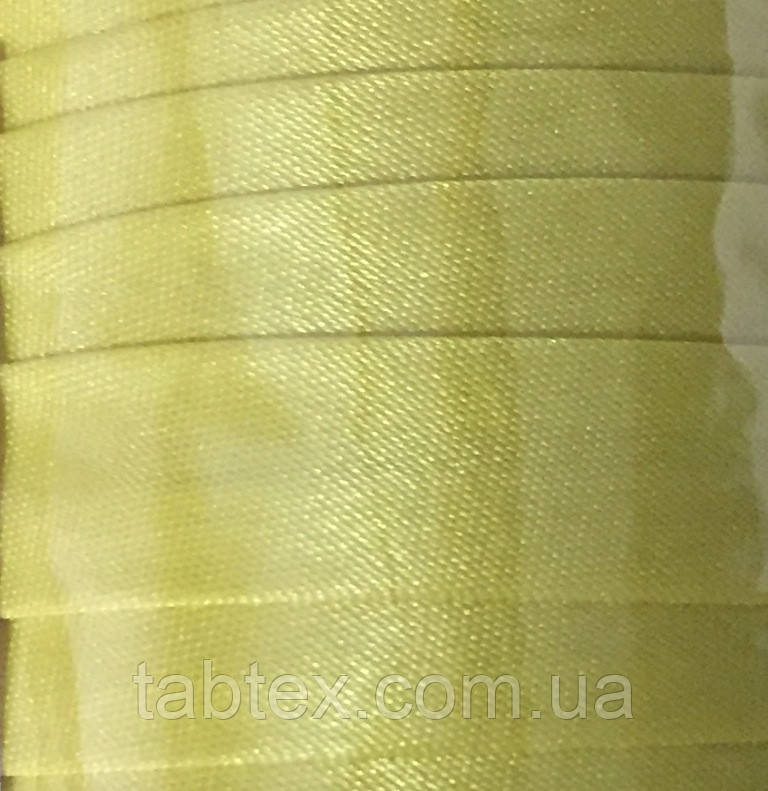 Коса Бейка "Kotex"№6353 (жовтий.) атласна 110 ярд. (100,60 м)