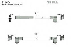Комплект проводів запалювання Tesla T146G на Ford Transit / Форд Транзит