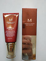 ВВ-крем номер 1 MISSHA M Perfect Cover BB Cream c дозатором (SPF42/PA+++) 50ml #23 Natural Beige