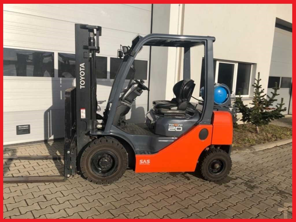 Газовий навантажувач Toyota 02 8FGF20, фото 1